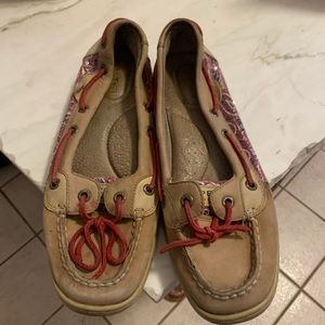 Sperry Top Sider Boat Shoes, Sz 8